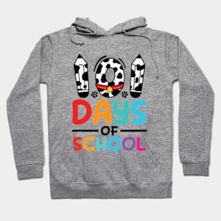 101 Days Of School Dalmatian Dog Hoodie